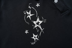 CapCabin Layered Star Polo Tee