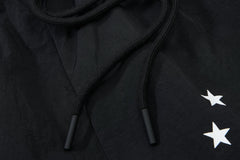 CapCabin Retro Script Wide-Leg Track Pants