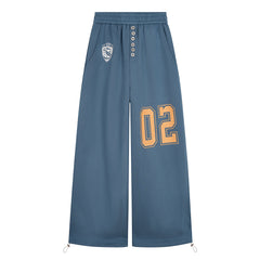 CapCabin Varsity Number Wide-Leg Pants