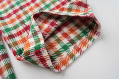 CapCabin Vintage Plaid Wide-Leg Pants