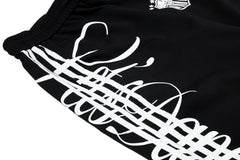 CapCabin Script Stripe Wide-Leg Sweatpants