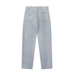 Drew House Distressed Smiley Jeans