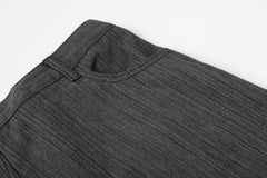 CapCabin Textured Wide-Leg Utility Pants