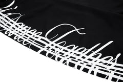 CapCabin Script Stripe Wide-Leg Sweatpants