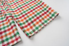 CapCabin Vintage Plaid Wide-Leg Pants
