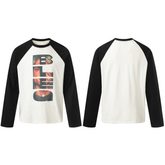 CapCabin Graphic Raglan Long Sleeve Tee