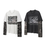 CapCabin Layered Script Graphic Tee