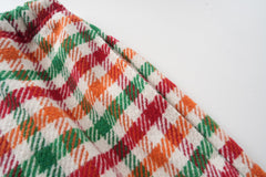 CapCabin Vintage Plaid Wide-Leg Pants