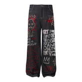 CapCabin Graphic Denim Pants