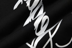 CapCabin Script Wide-Leg Sweatpants