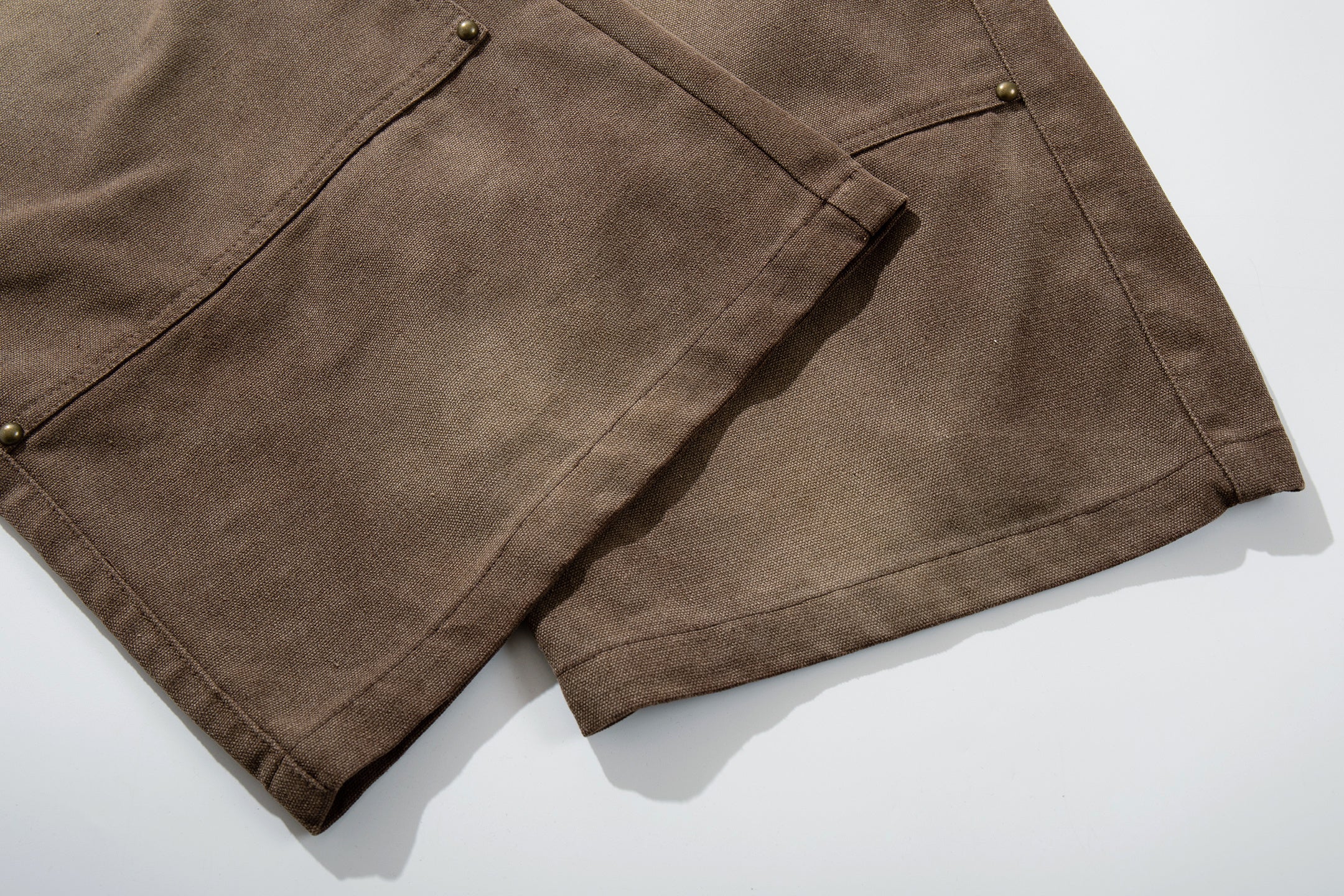 CapCabin Vintage Utility Wide-Leg Pants