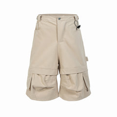 CapCabin Layered Utility Cargo Shorts