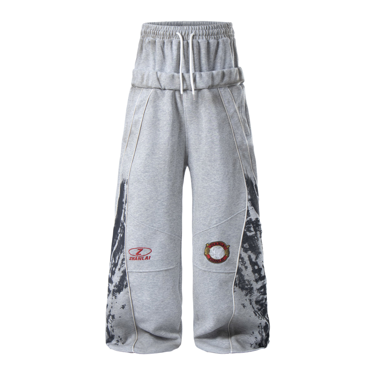 CapCabin Tech Panel Wide-Leg Sweatpants