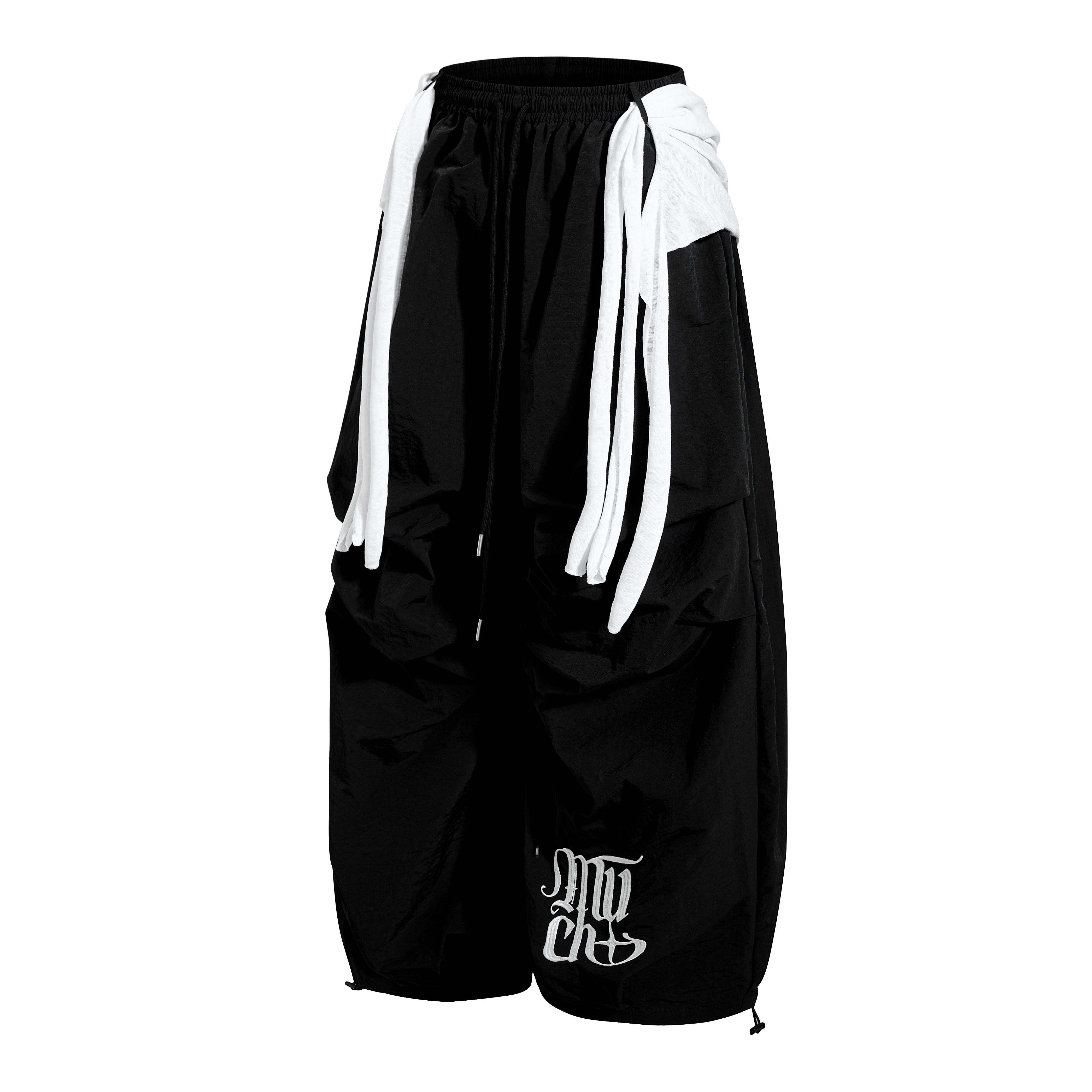 CapCabin Layered Utility Wide-Leg Pants