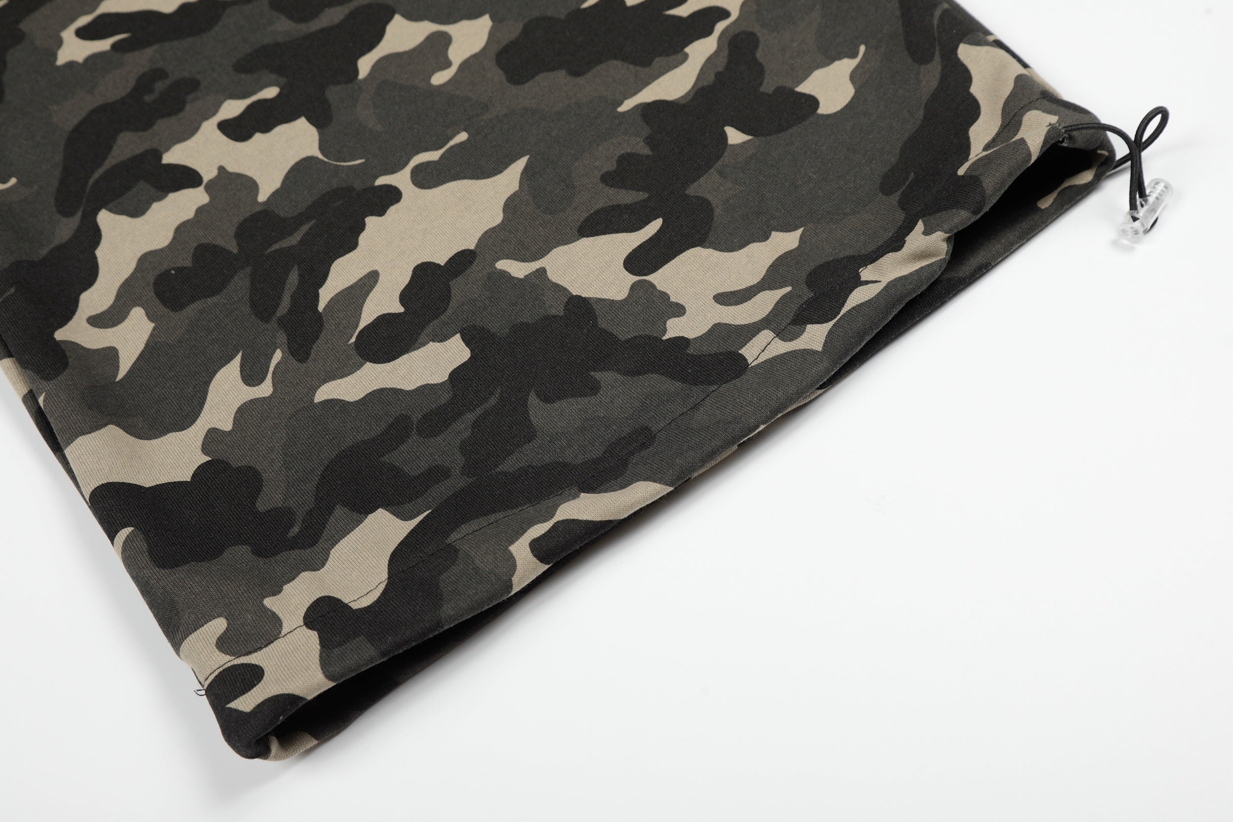 CapCabin Graphic Camo Wide-Leg Sweatpants