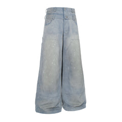 CapCabin Vintage Workwear Wide-Leg Pants