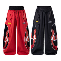 CapCabin Tech Panel Wide-Leg Pants