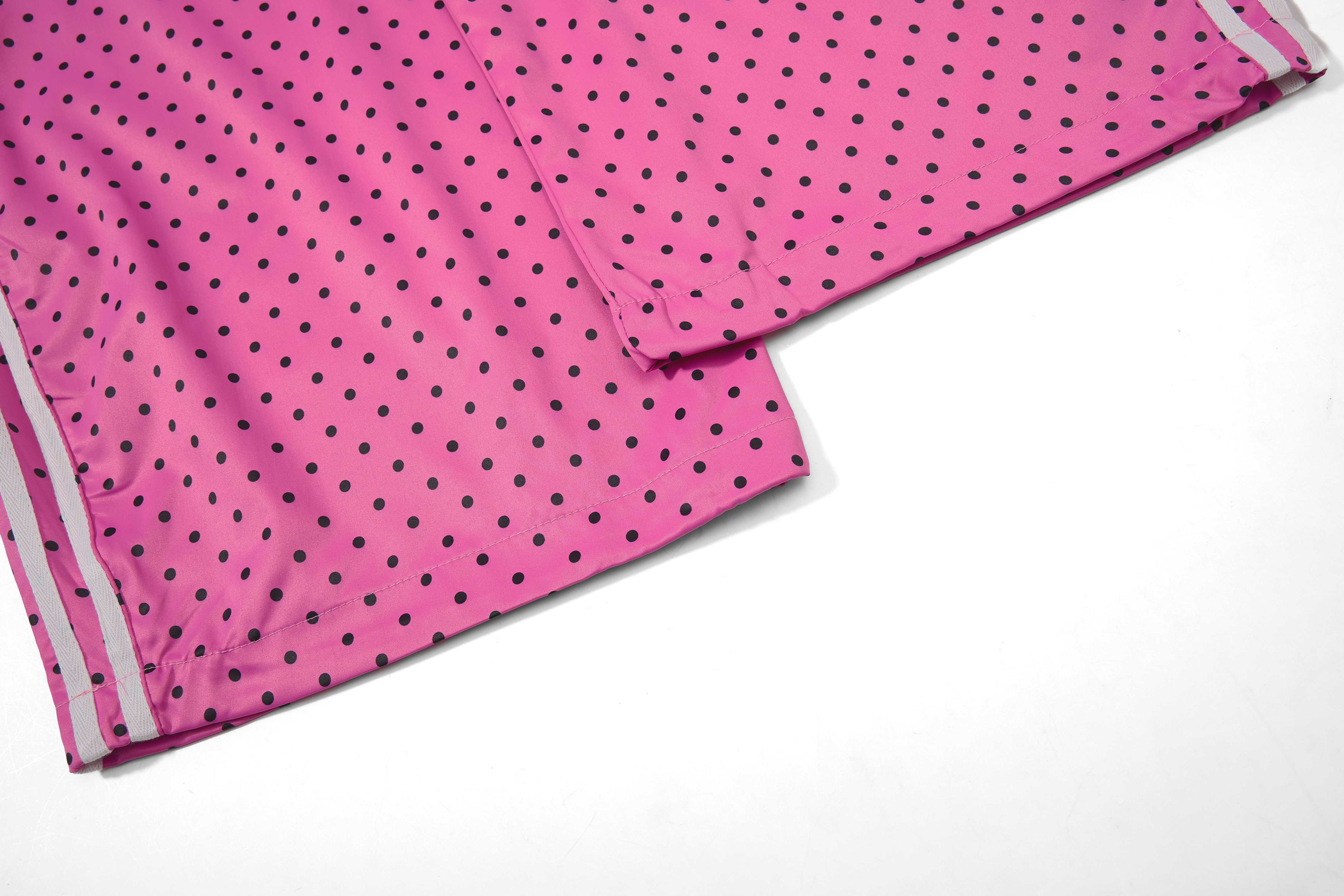 CapCabin Polka Stripe Wide-Leg Pants