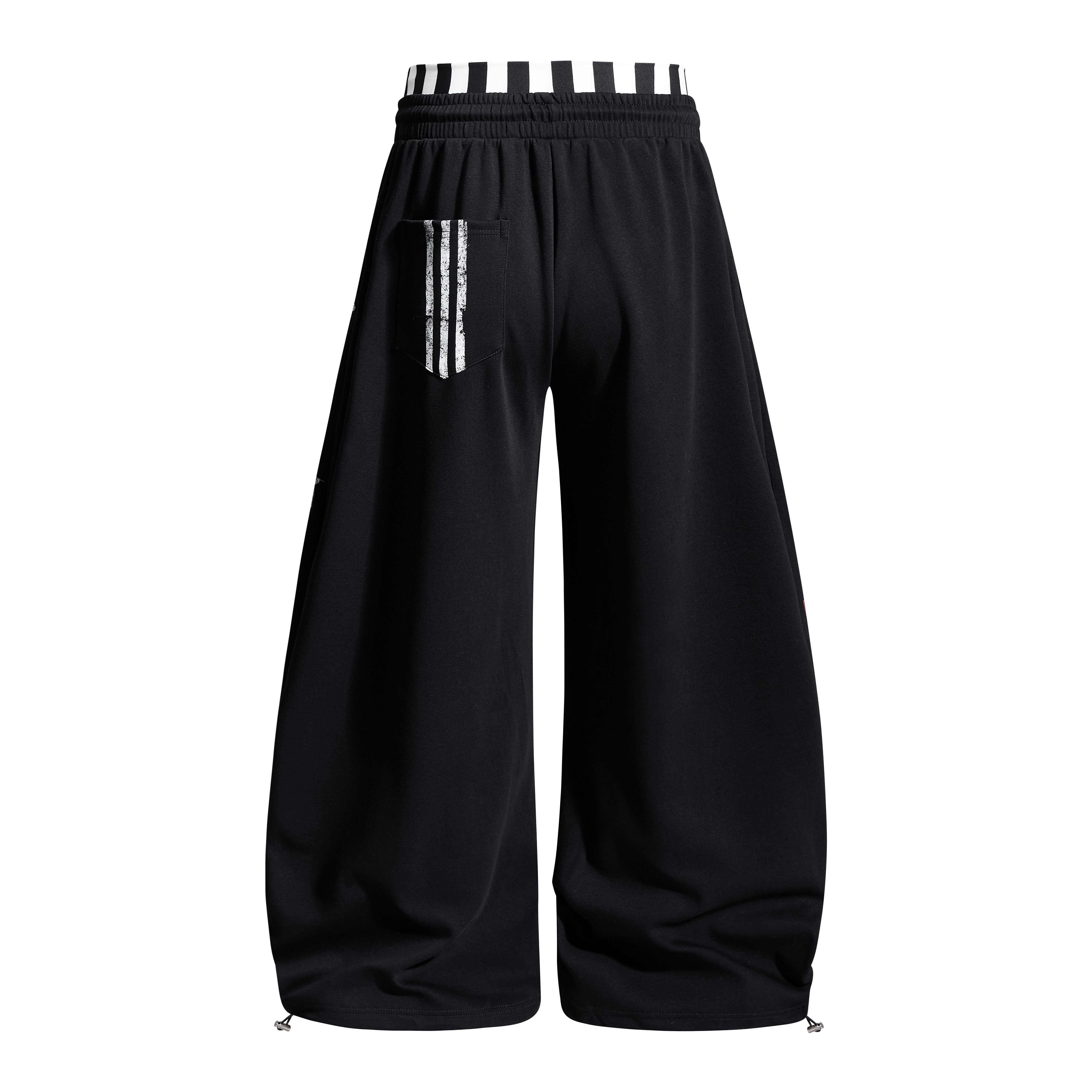 CapCabin “American Varsity” Wide-Leg Sweatpants