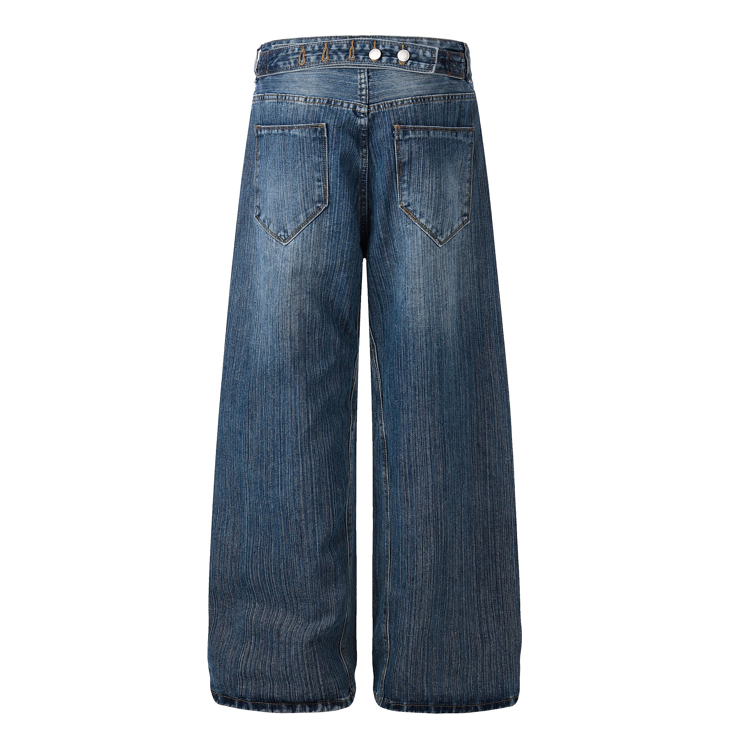 CapCabin “Vintage Grain Denim Jeans”
