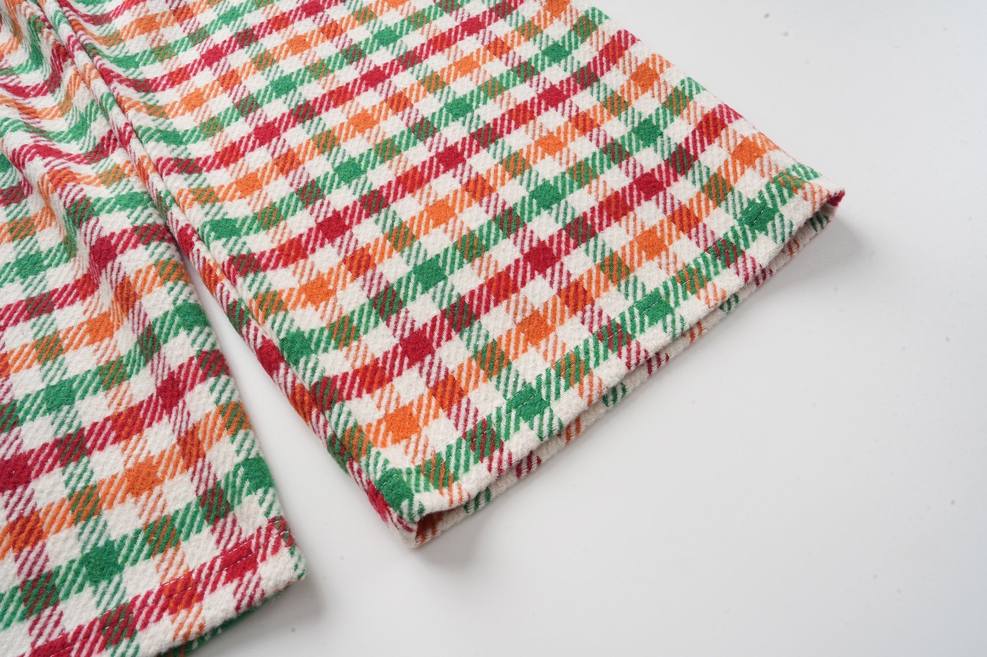 CapCabin Vintage Plaid Wide-Leg Pants
