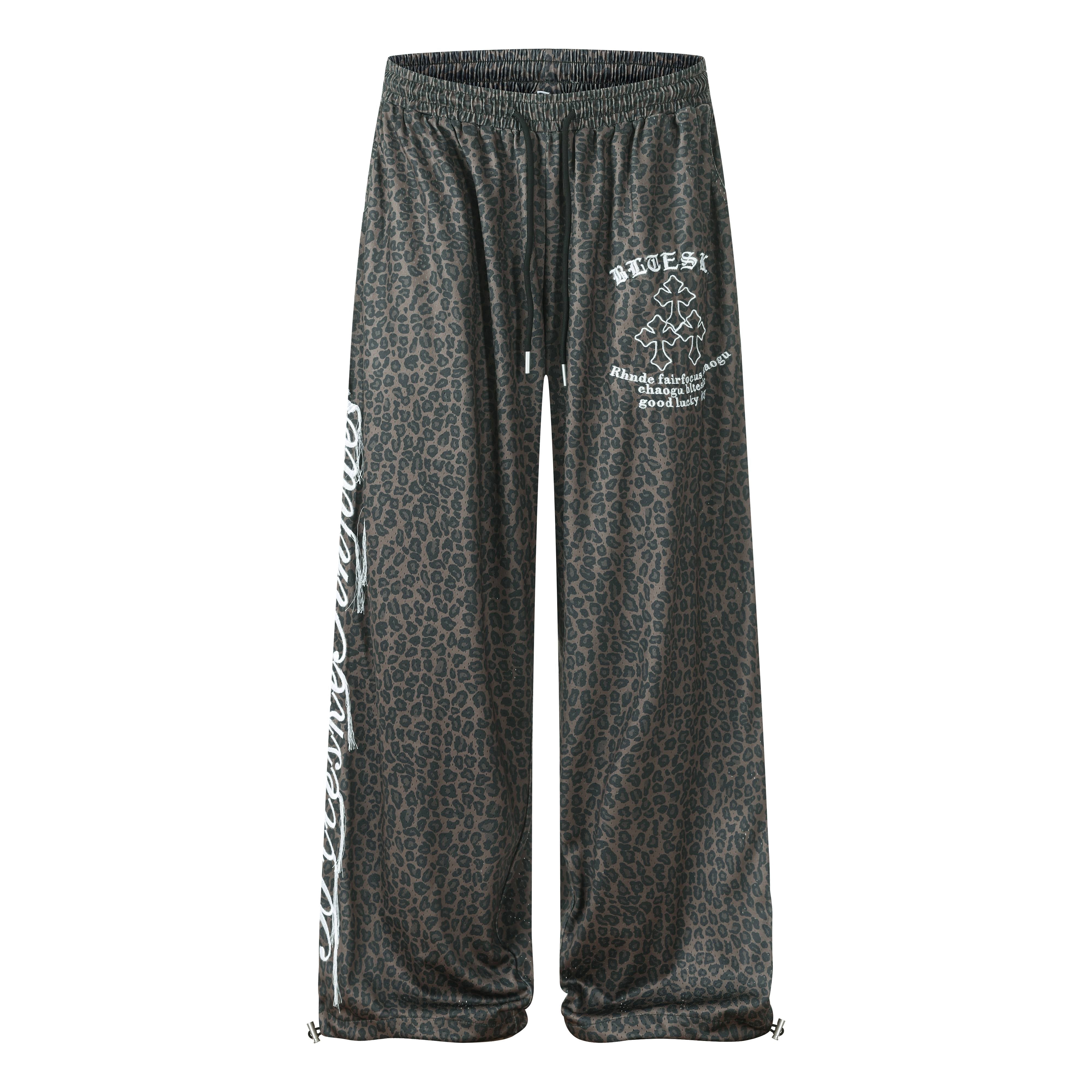 CapCabin Leopard Wash Sweatpants