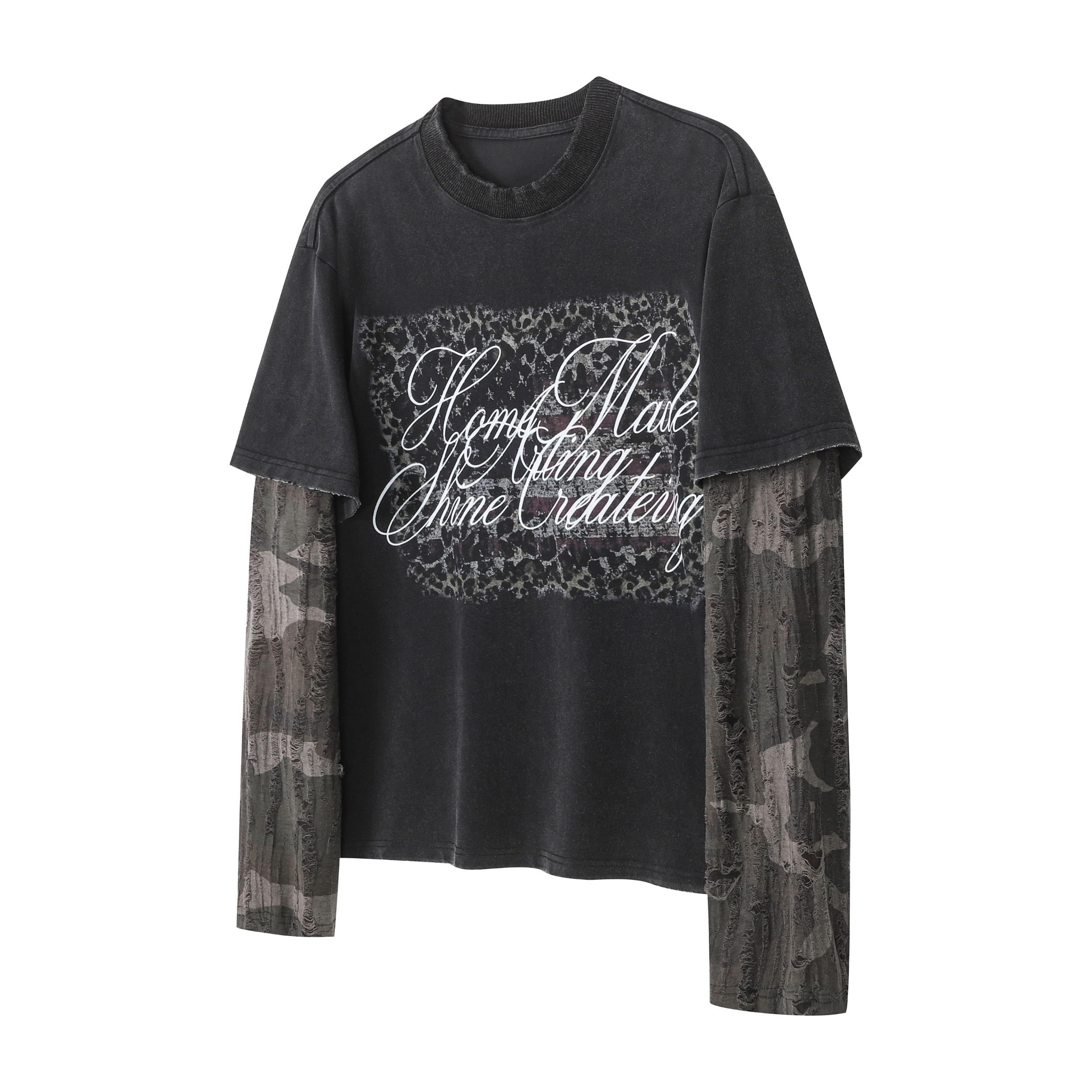 CapCabin Layered Script Graphic Tee