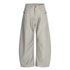 CapCabin Wide-Leg Tailored Pants