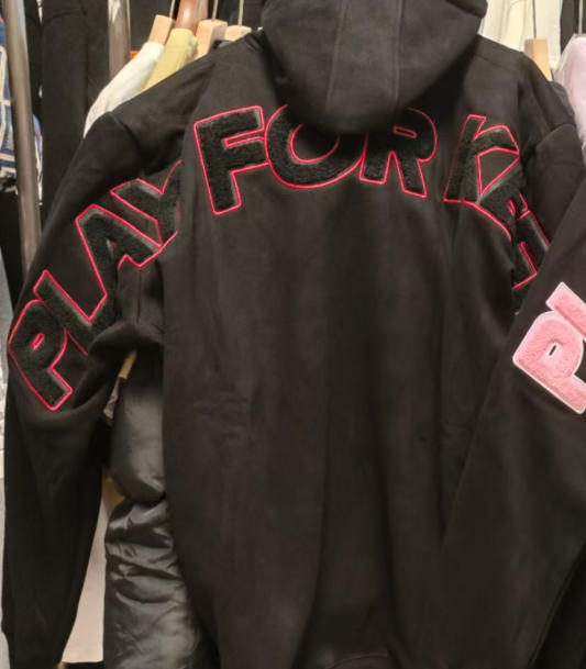 Geedup Black Red Play For Keeps Hoodie