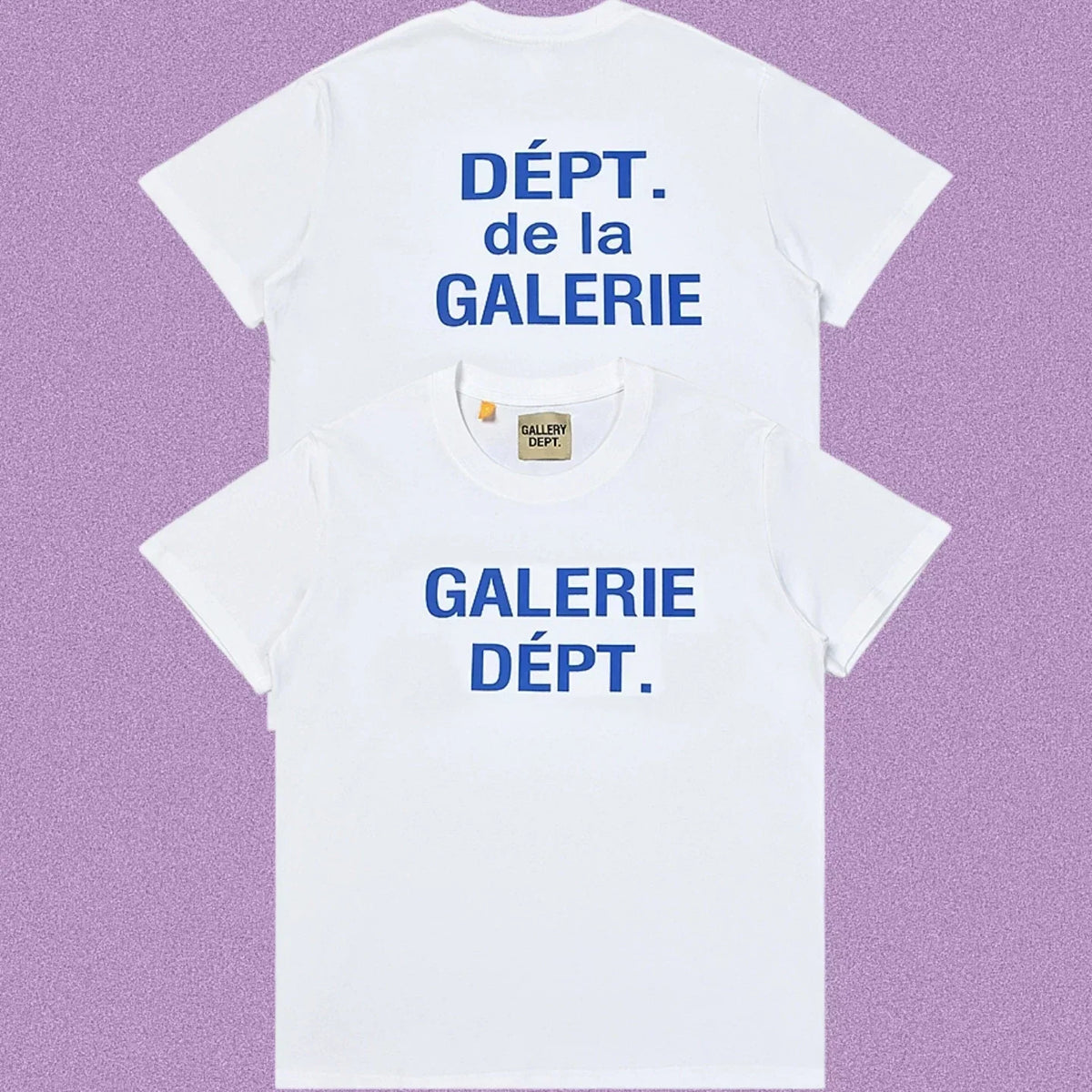 Gallery Dept. Galerie Dépt. Short Sleeve T-Shirt - White/Blue