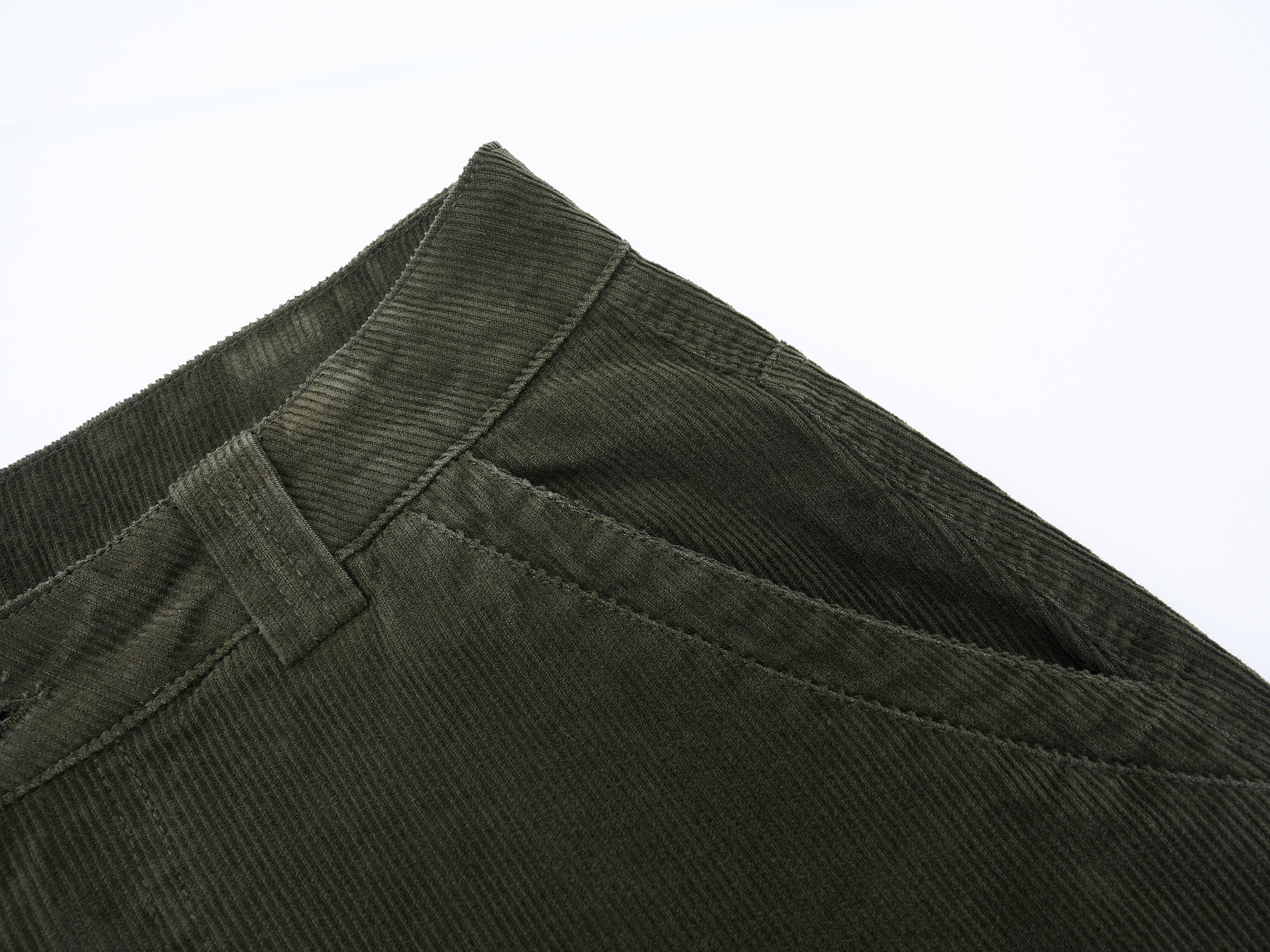 CapCabin Corduroy Utility Wide-Leg Pants
