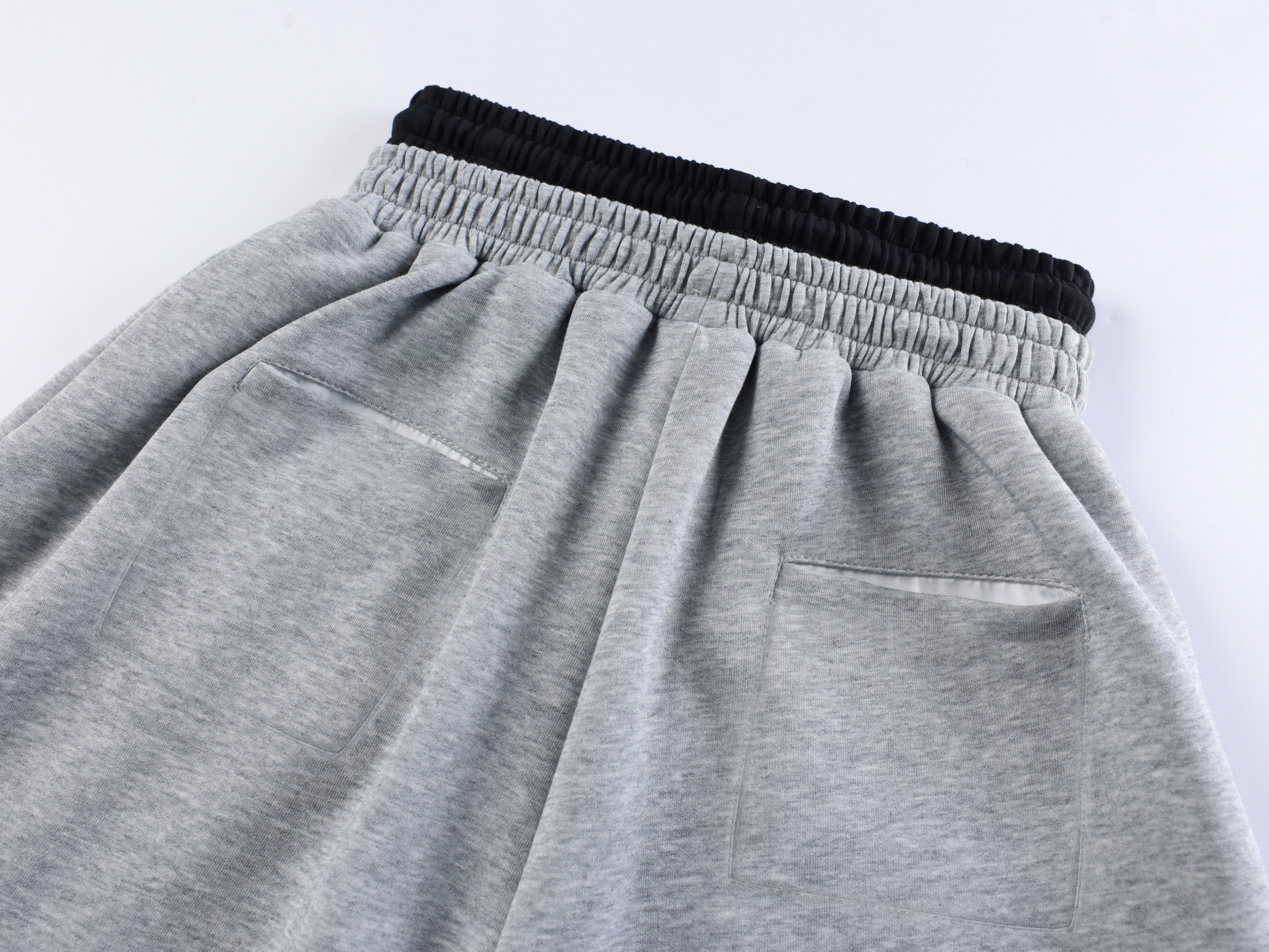 CapCabin 77 Patchwork Wide-Leg Sweatpants