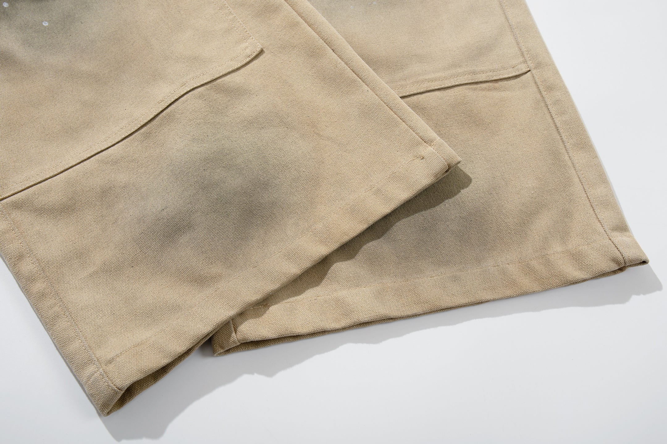 CapCabin Vintage Workwear Wide-Leg Pants
