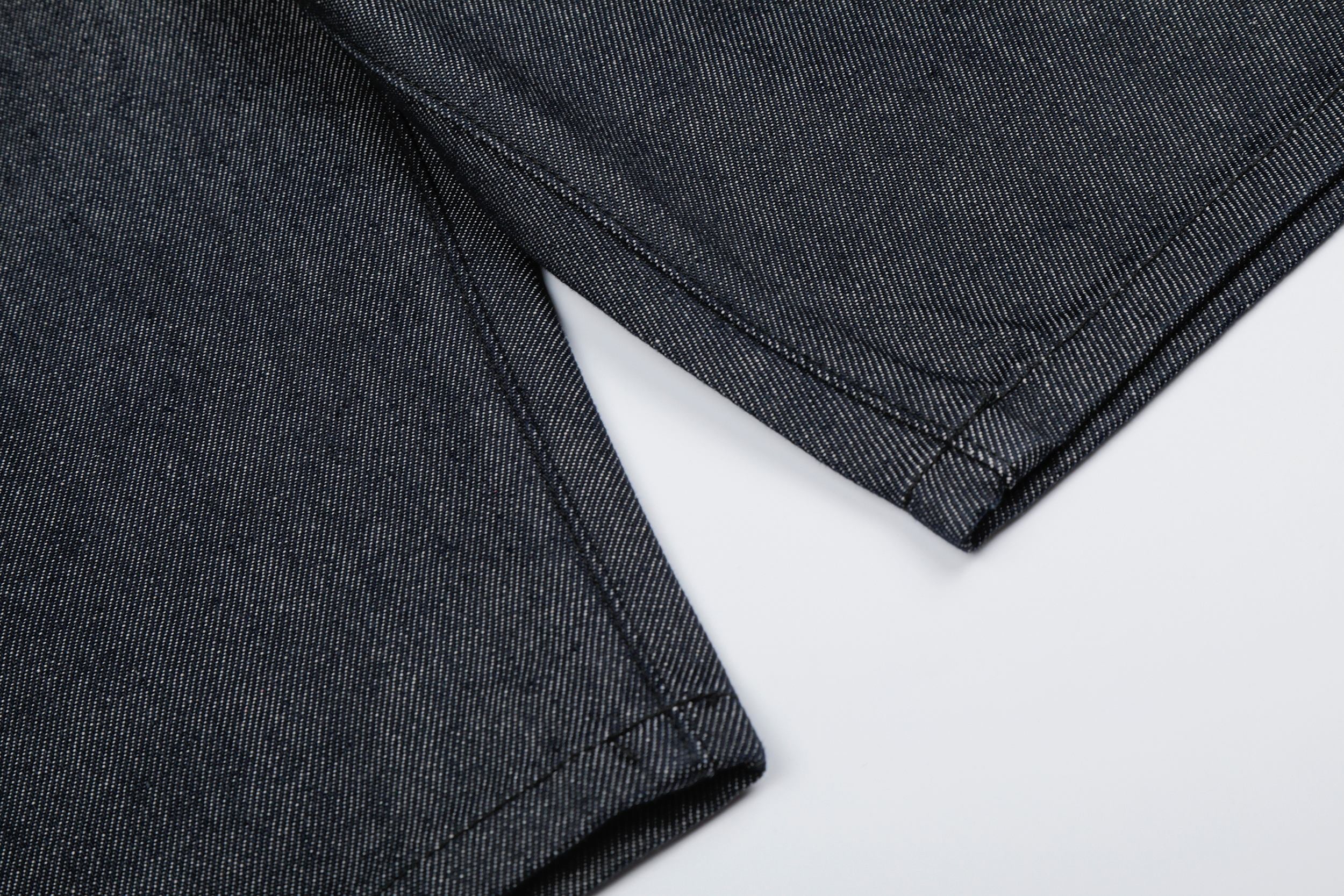 CapCabin “Raw Button Denim Jorts”