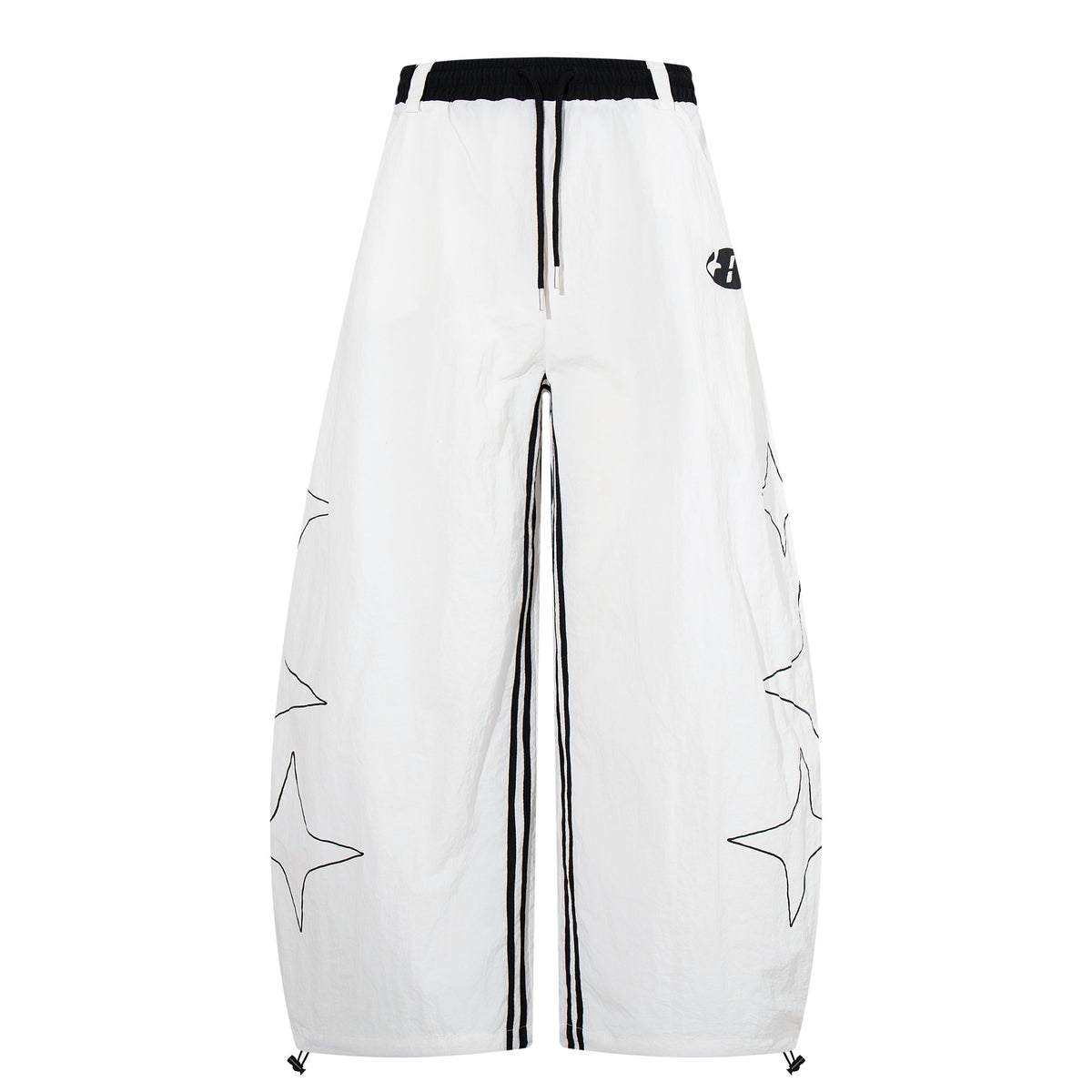CapCabin “Starline Wide-Leg Track Pants”