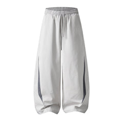 CapCabin Contrast Panel Mesh Track Pants
