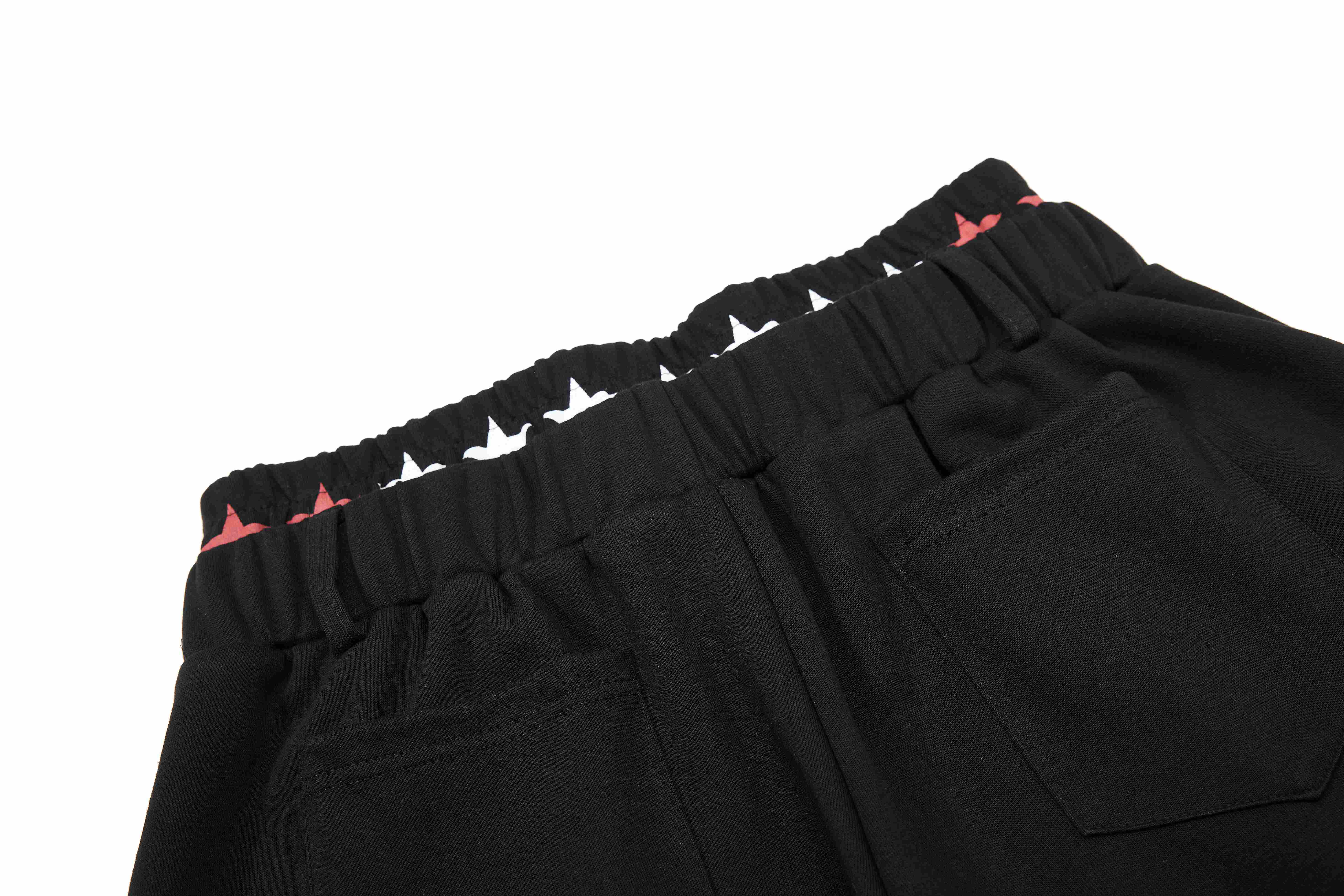 CapCabin Vintage Stripe Graphic Wide-Leg Pants