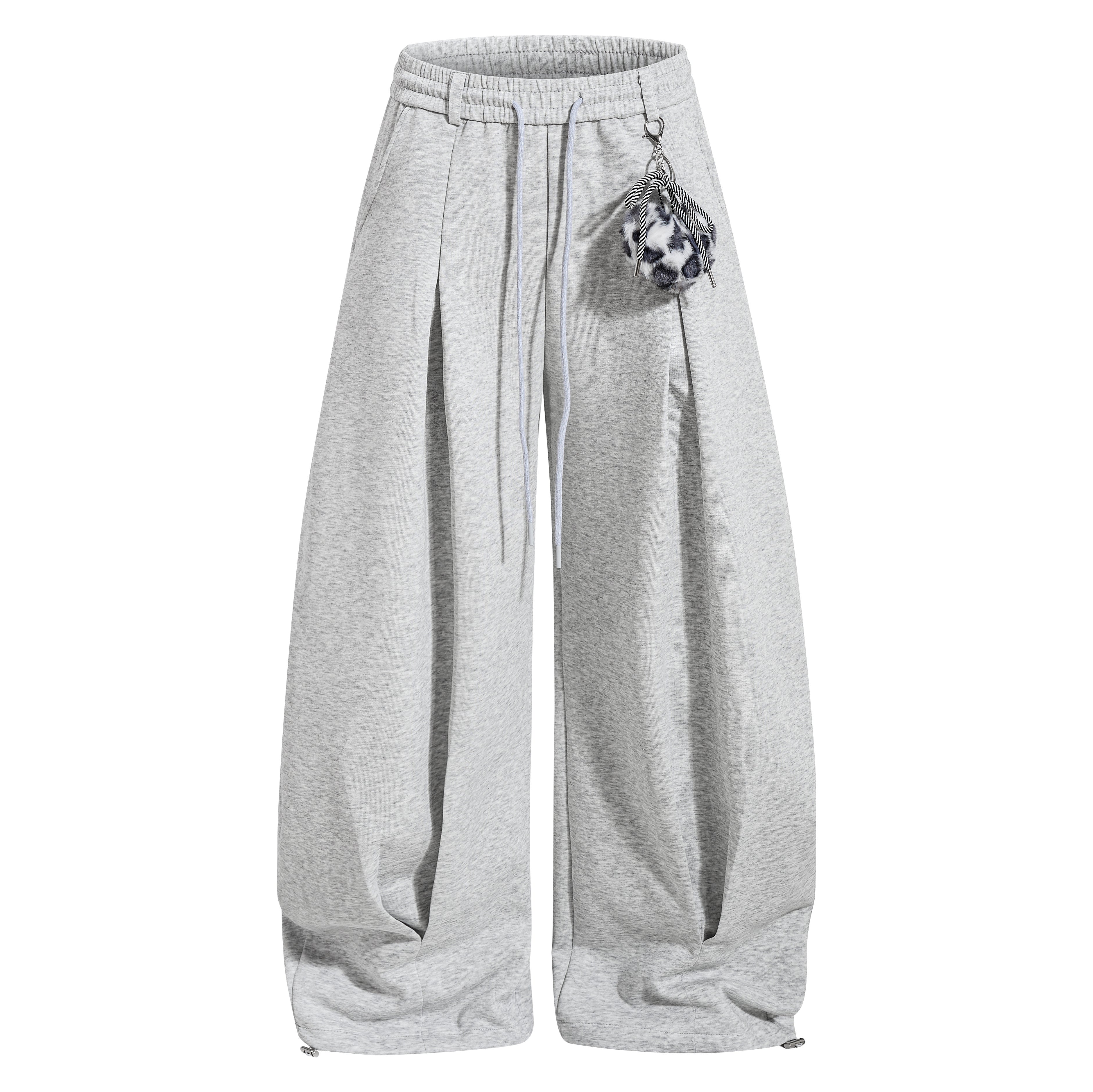 CapCabin Script Wide-Leg Sweatpants