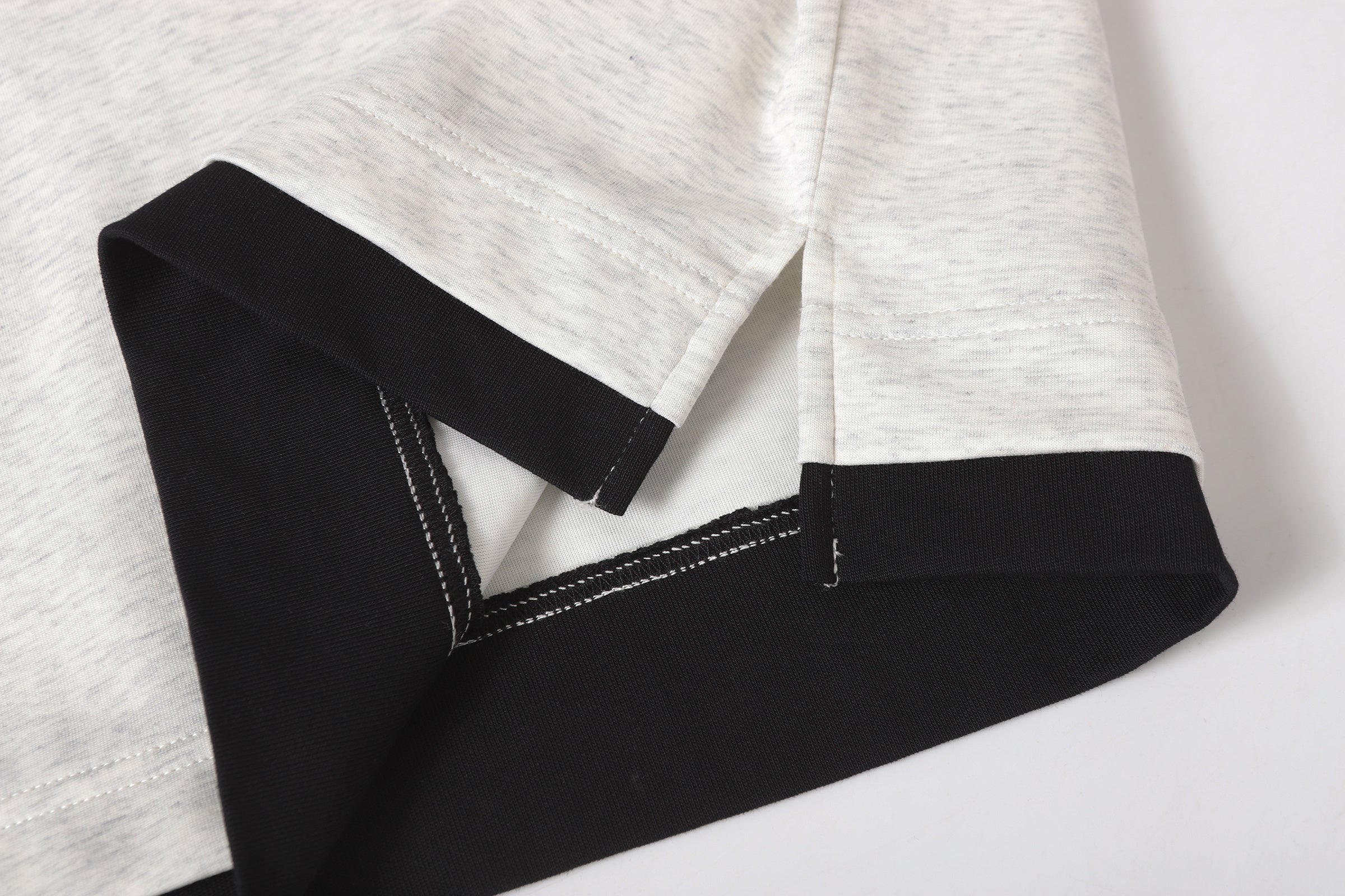CapCabin Layered Polo Long Sleeve Tee